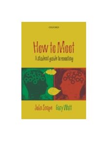 How to Moot - 9780199571673