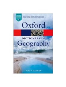 A Dictionary of Geography - 9780199680856