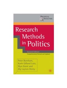 Research Methods in Politics - 9780230019850