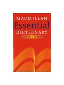 Macmillan Essential Dictionary Paperback - 9780230039476