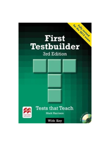 First Testbuilder 3rd edition Student's Book with key Pack - 9780230476110