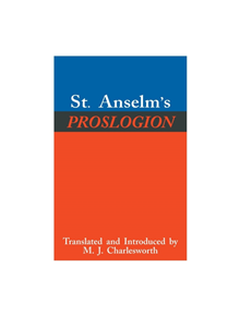 St. Anselm's Proslogion - 9780268016975