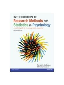 Introduction to Research Methods and Statistics in Psychology - 9780273735069