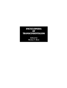 Encyclopedia of Transcendentalism - 9780313299247