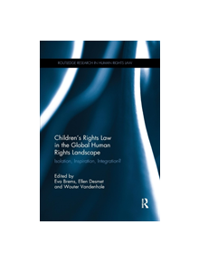 Children's Rights Law in the Global Human Rights Landscape - 9780367196585