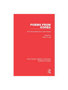 Poems from Korea - 9780367279240