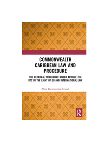 Commonwealth Caribbean Law and Procedure - 9780367321529