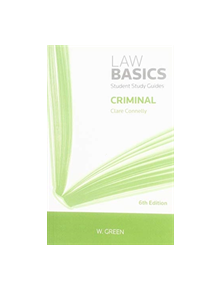 Criminal LawBasics - 9780414065154