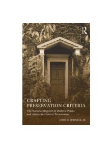 Crafting Preservation Criteria - 9780415642569