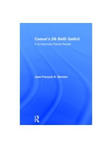 Caesar's De Bello Gallico - 9780415711456