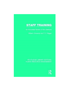 Staff Training - 9780415784252