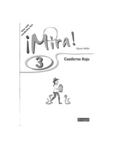 Mira 3 Rojo Workbook (Pack of 8) - 9780435391683