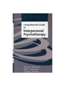 Comprehensive Guide To Interpersonal Psychotherapy - 9780465095667