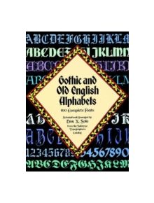 Gothic and Old English Alphabets - 8778 - 9780486246956