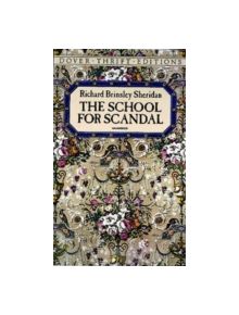 The School for Scandal - 9780486266879