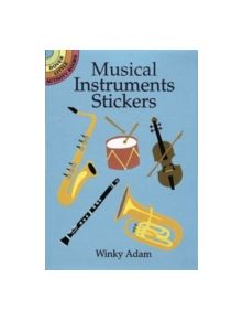 Musical Instruments Stickers - 9780486407395