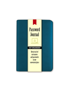 Password Journal: Caribbean Blue - 9780486825588