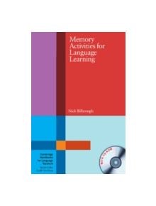 Memory Activities for Language Learning with CD-ROM - 9780521132411