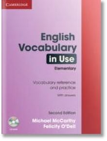 English Vocabulary in Use: Elementary with Answers and CD-ROM - Michael McCarthy, Felicity O'Dell - Cambridge University Press - 9780521136204