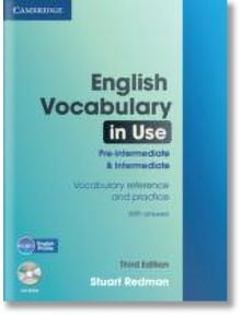 English Vocabulary in Use Pre-intermediate and Intermediate with Answers and CD-ROM - Stuart Redman - Cambridge University Press - 9780521149891