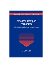 Advanced Transport Phenomena - 9780521179089