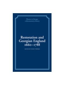 Restoration and Georgian England 1660-1788 - 9780521233804