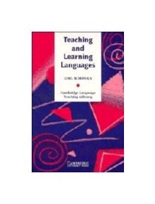 Teaching and Learning Languages - 9780521248181