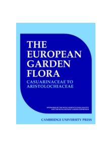 European Garden Flora - 9780521361712