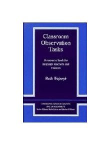 Classroom Observation Tasks - 9780521403627