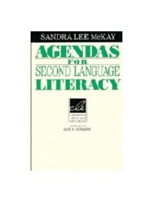 Agendas for Second Language Literacy - 9780521441186