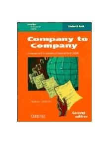 Company to Company Student's book - 9780521457095