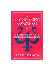 The Psychologist's Companion - 9780521457569