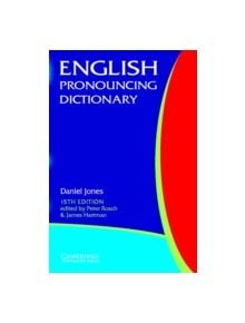 English Pronouncing Dictionary - 9780521459037