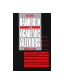 Handbook for Academic Authors - 9780521495493