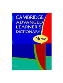 Cambridge Advanced Learner's Dictionary - 9780521531054