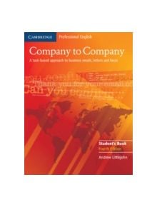 Company to Company Student's Book - 9780521609753