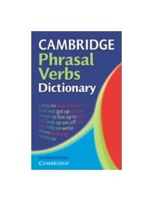 Cambridge Phrasal Verbs Dictionary - 9780521677707