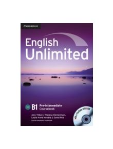 English Unlimited Pre-intermediate Coursebook with e-Portfolio - 9780521697774