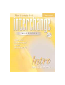 Interchange Intro Part 1 Student's Book with Self Study Audio CD - 9780521711630