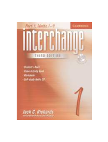 Interchange Level 1 Part 1 Student's Book with Self Study Audio CD - 9780521711678