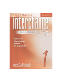 Interchange Level 1 Part 2 Student's Book with Self Study Audio CD - 9780521711685