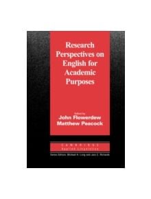 Research Perspectives on English for Academic Purposes - 9780521801300