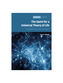 The Quest for a Universal Theory of Life - 9780521873246