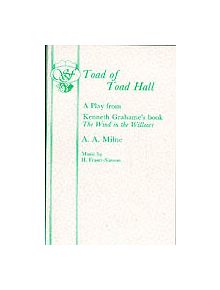 Toad of Toad Hall - 9780573050190