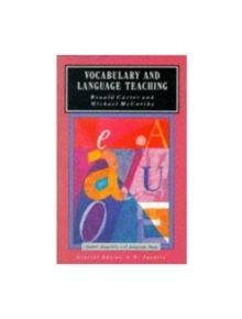 Vocabulary and Language Teaching - 9780582553828