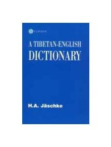 Tibetan-English Dictionary - 9780700706815