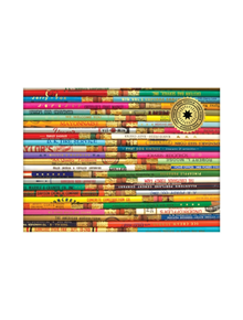 Phat Dog Vintage Pencils 1000 Piece Foil Stamped Puzzle - 9780735353251