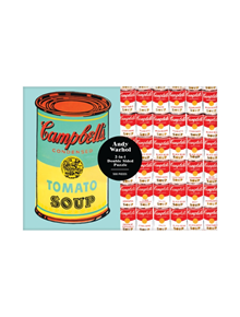 Andy Warhol Soup Can 2-sided 500 Piece Puzzle - 9780735354241