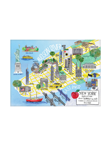 New York City Map 1000 Piece Puzzle - 9780735354265