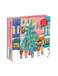 Christmas Carolers Square Boxed 1000 Piece Puzzle - 9780735356856